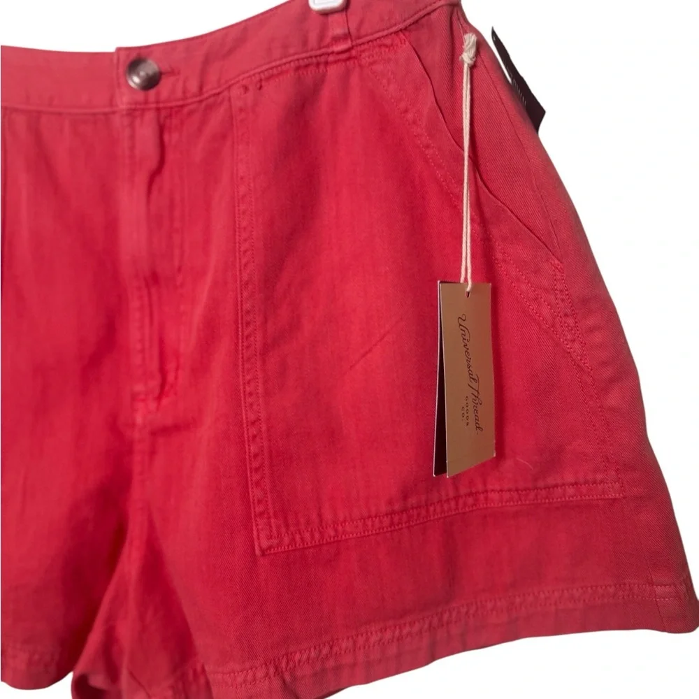NWT Universal Thread size 10 Pink High Waist Women's Shorts - Picture 2 of 5